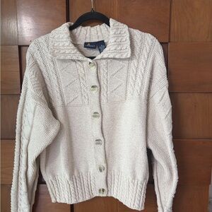 Cable-Knit Cardigan